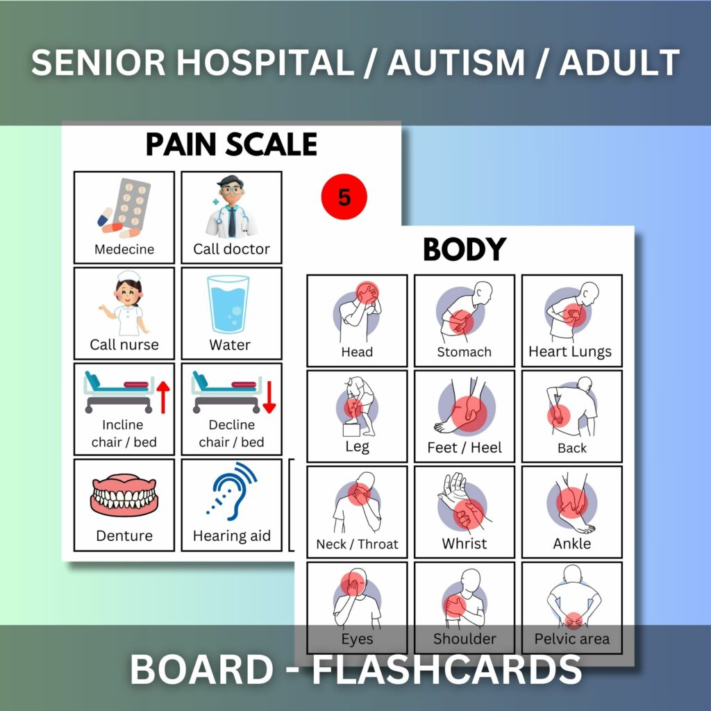 Non-verbal communication Autism Senior hospital communication
